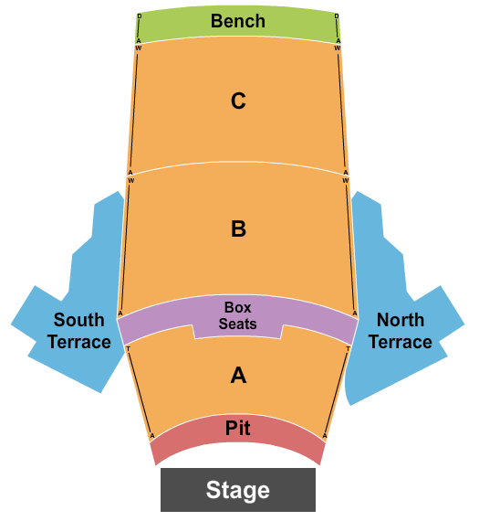 Greek Theatre Flight Of The Conchords Seating Chart